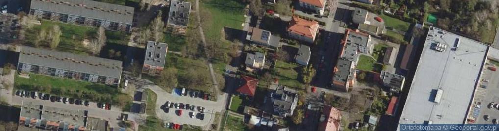 Zdjęcie satelitarne Plebiscytowa ul.