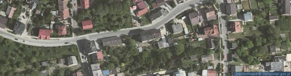 Zdjęcie satelitarne Płaszowska ul.