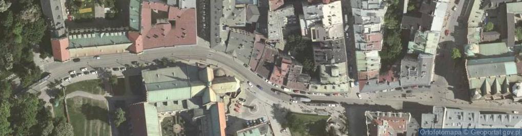 Zdjęcie satelitarne Plac Wszystkich Świętych pl.