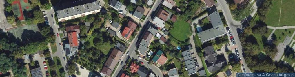 Zdjęcie satelitarne Pleszowska ul.