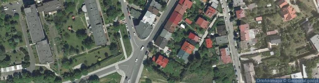 Zdjęcie satelitarne Pleszowska ul.