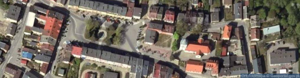 Zdjęcie satelitarne Plac Hallera Józefa, gen. pl.