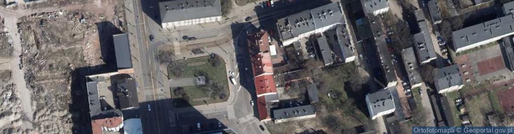 Zdjęcie satelitarne Plac Reymonta Władysława pl.