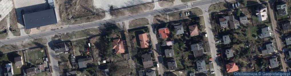 Zdjęcie satelitarne Plastyczna ul.