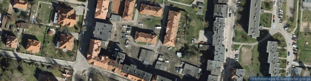 Zdjęcie satelitarne Plac Zamenhofa Ludwika pl.