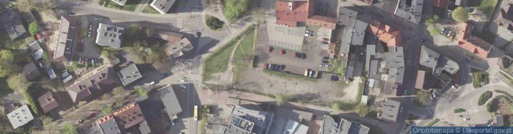 Zdjęcie satelitarne Plac 750-lecia pl.