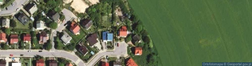Zdjęcie satelitarne Plac Róż pl.