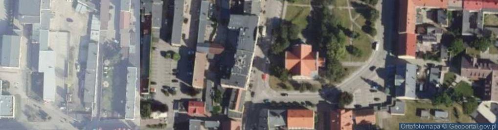 Zdjęcie satelitarne Plac Chopina Fryderyka pl.