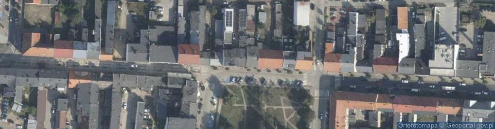 Zdjęcie satelitarne Plac Chopina Fryderyka pl.