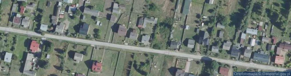Zdjęcie satelitarne Płaczków-Piechotne ul.