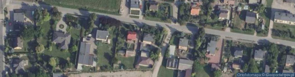 Zdjęcie satelitarne Pławce ul.