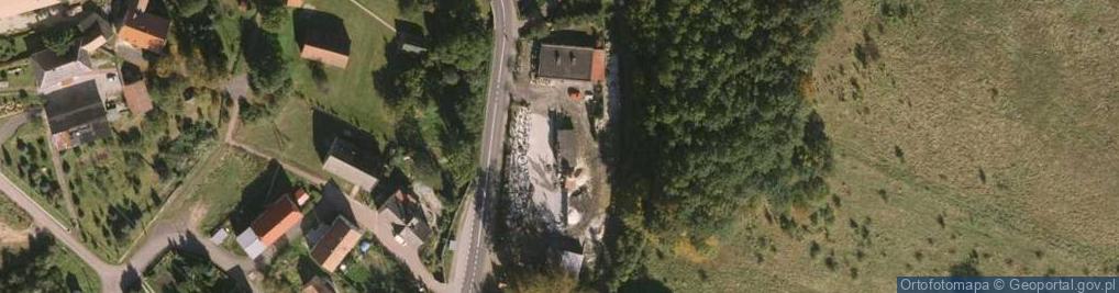 Zdjęcie satelitarne Pławna Dolna ul.
