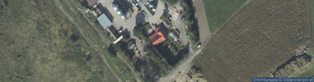 Zdjęcie satelitarne Plisków-Kolonia ul.