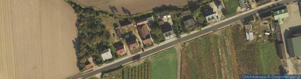 Zdjęcie satelitarne Płomiany ul.