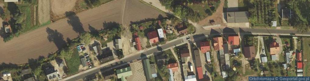 Zdjęcie satelitarne Płomiany ul.