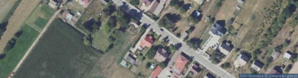 Zdjęcie satelitarne Płoniawy-Bramura ul.