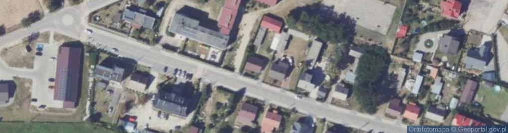 Zdjęcie satelitarne Płoniawy-Bramura ul.