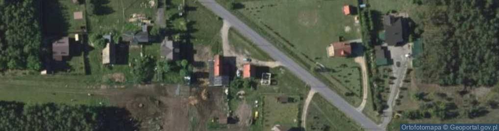 Zdjęcie satelitarne Płozy ul.