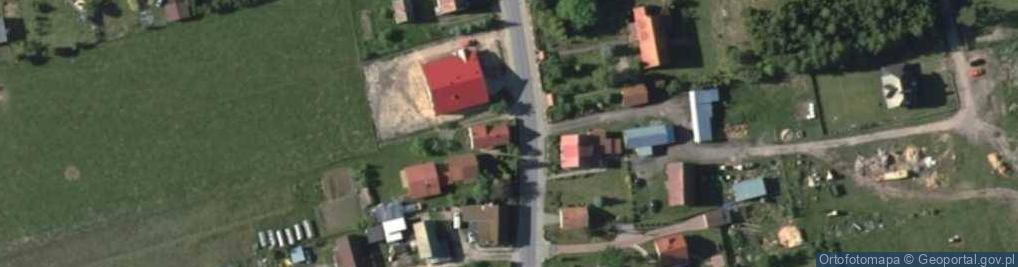 Zdjęcie satelitarne Płozy ul.
