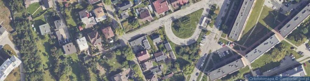 Zdjęcie satelitarne Planowa ul.