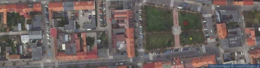 Zdjęcie satelitarne Plac Powstańców Wielkopolskich pl.