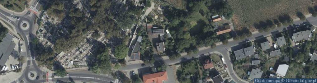 Zdjęcie satelitarne Plantaża ul.