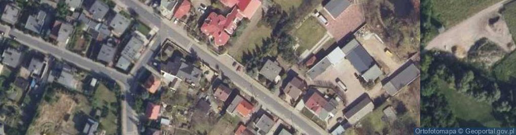Zdjęcie satelitarne Plantaża ul.