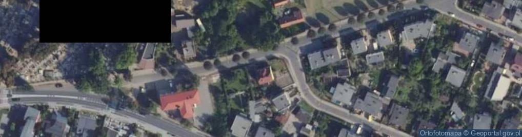 Zdjęcie satelitarne Plantaża ul.