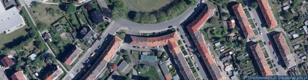 Zdjęcie satelitarne Plac Majdanek pl.