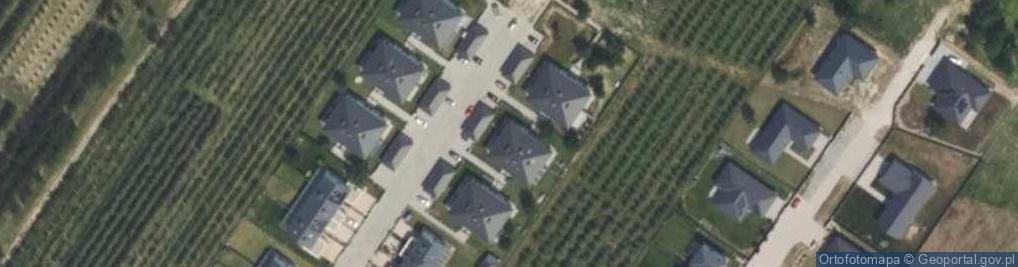 Zdjęcie satelitarne Platanowa ul.