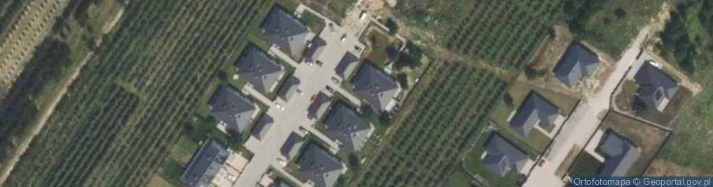 Zdjęcie satelitarne Platanowa ul.