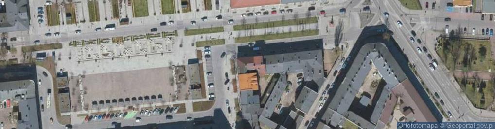 Zdjęcie satelitarne Plac Kościuszki Tadeusza, gen. pl.