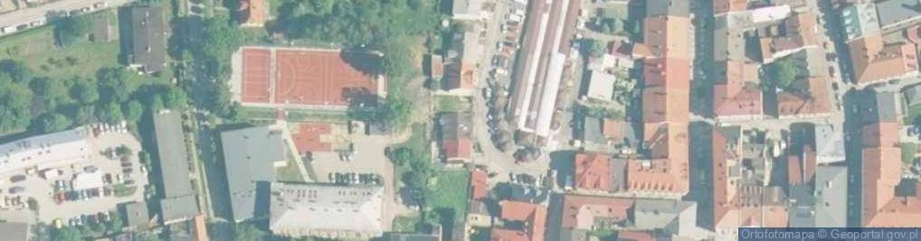 Zdjęcie satelitarne Plac Bohaterów Getta pl.