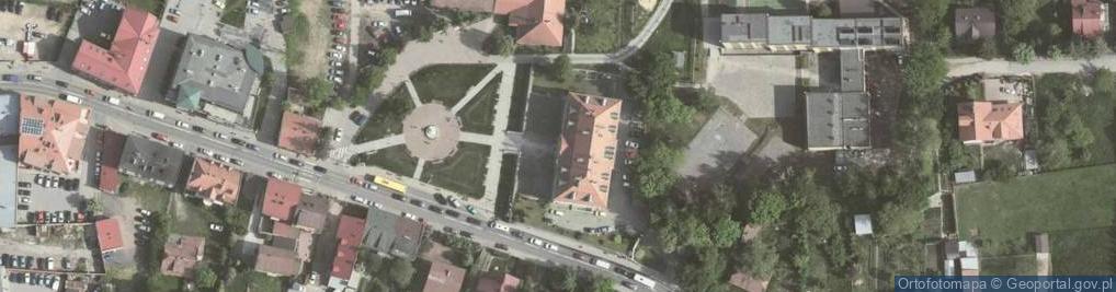 Zdjęcie satelitarne Plac Skulimowskiego Mieczysława pl.