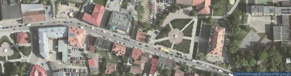 Zdjęcie satelitarne Plac Skulimowskiego Mieczysława pl.