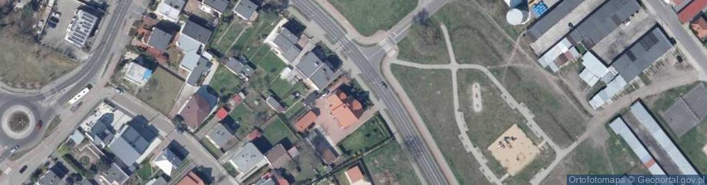 Zdjęcie satelitarne Planty ul.