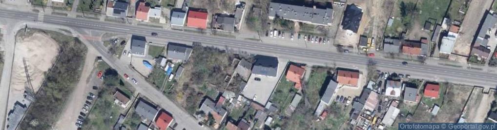 Zdjęcie satelitarne Płocka ul.