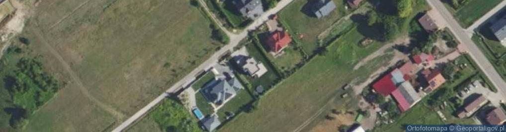Zdjęcie satelitarne Płaczącej Wierzby ul.