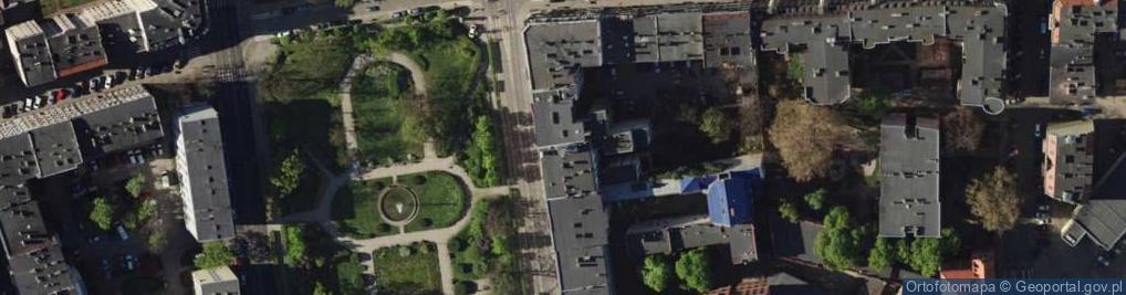 Zdjęcie satelitarne Plac św. Macieja pl.