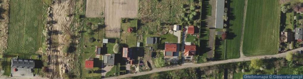 Zdjęcie satelitarne Płużna ul.
