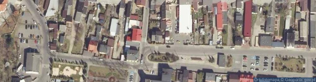Zdjęcie satelitarne Plac Polskiej Organizacji Wojskowej pl.