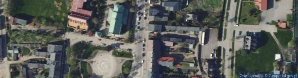 Zdjęcie satelitarne Plac Jana Pawła II pl.