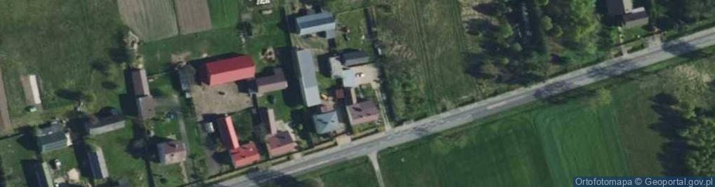 Zdjęcie satelitarne Pniaki Mokrzeskie ul.
