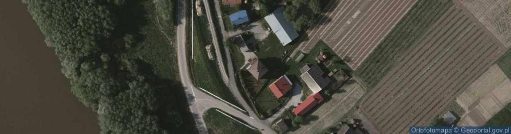 Zdjęcie satelitarne Pniów ul.