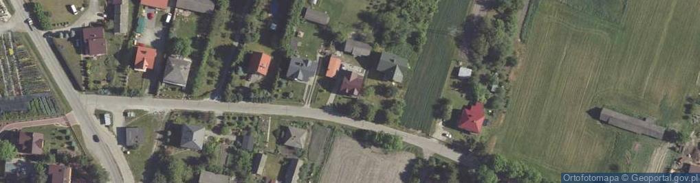 Zdjęcie satelitarne Pniówek ul.