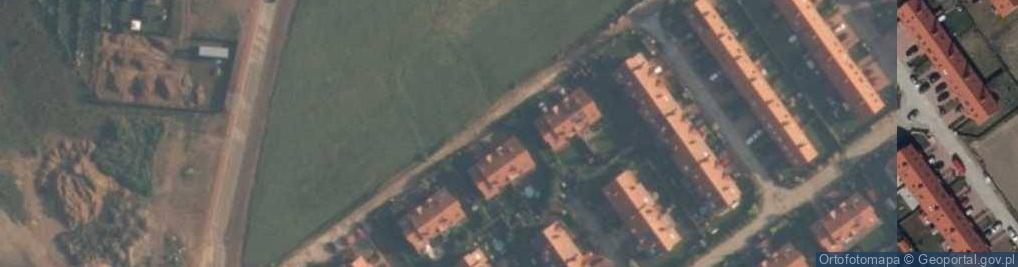 Zdjęcie satelitarne Polnego Wiatru ul.