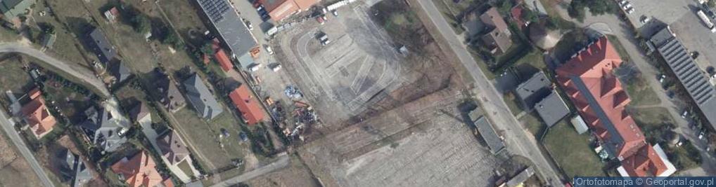 Zdjęcie satelitarne Pod Ługami ul.
