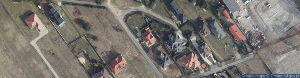 Zdjęcie satelitarne Pod Ługami ul.