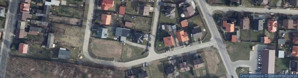 Zdjęcie satelitarne Powstańców 1863 Roku ul.
