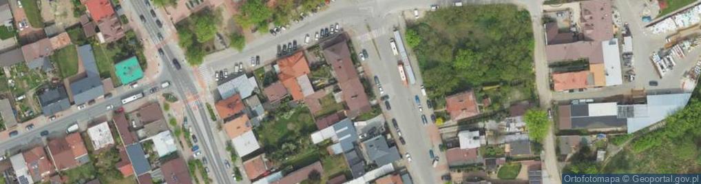 Zdjęcie satelitarne Poświętna ul.
